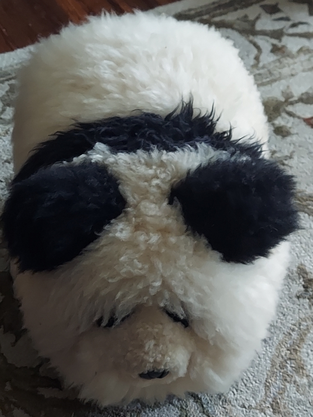 Alpaca Panda Footstool Small